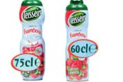 deux bouteilles de sirop