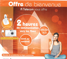 une publicité pour A Télécom