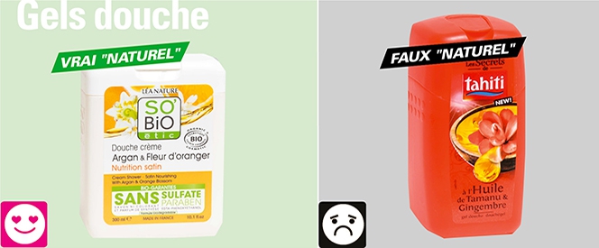 deux gels douche