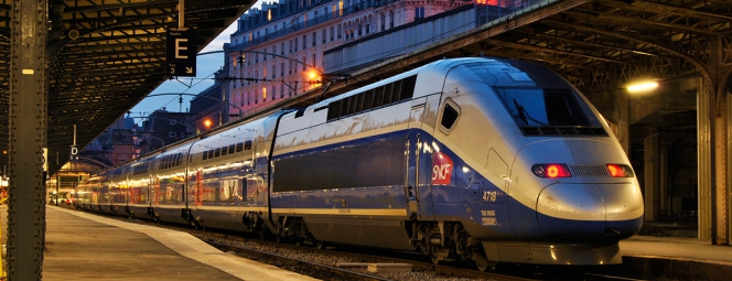 TGV en gare