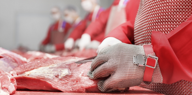 salariés d'un abattoir