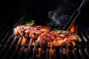 viande rouge au barbecue