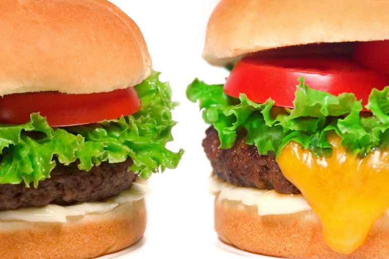Un hambuger vu de près