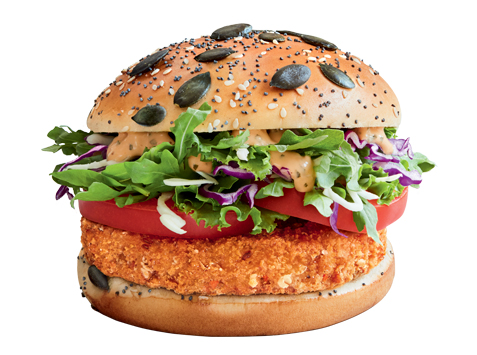 Un grand veggie de mcdo