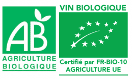 Le logo AB France et logo Vin biologique Eurpe