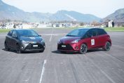 Les versions essence et hybride de la Yaris