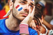 supporters de l'équipe de France de football