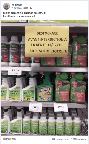affiche déstockage