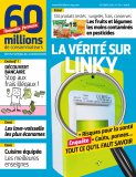 La vérité sur Linky : couverture du n° 541 de 60 Millions