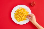 assiette de frites
