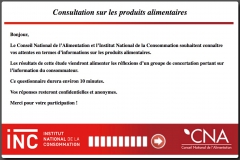 questionnaire CNA-INC sur le bien-être animal