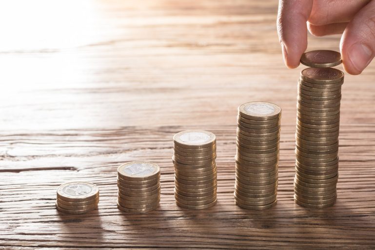 empilage de pièces de monnaie