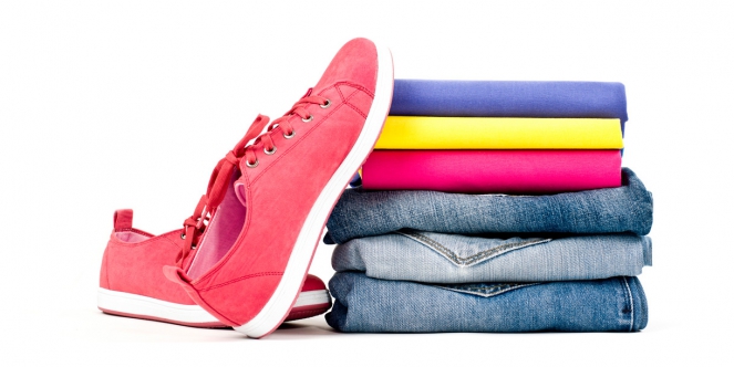 chaussures et vêtements