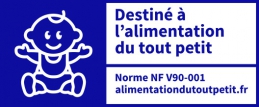 Le pictogramme "Destiné à l’alimentation du tout petit" Norme NF V90-001