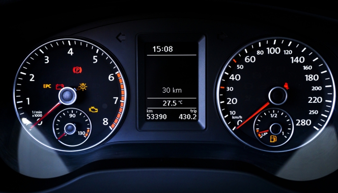 Un compteur automobile