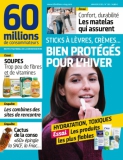 la couverture du n° 555 de 60 Millions (janvier 2020)