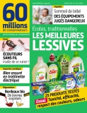 couverture du n°556 de 60 Millions de consommateurs avec le test de lessives