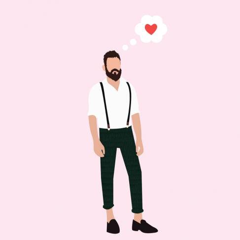 barbu amoureux