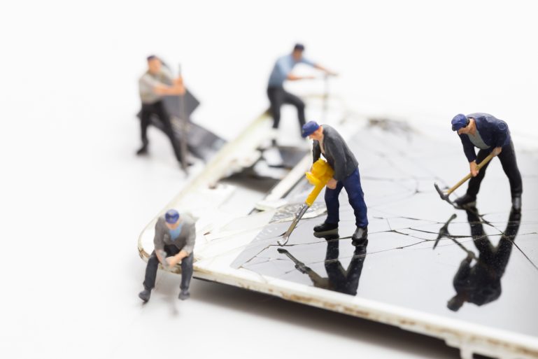 réparateurs de smartphone