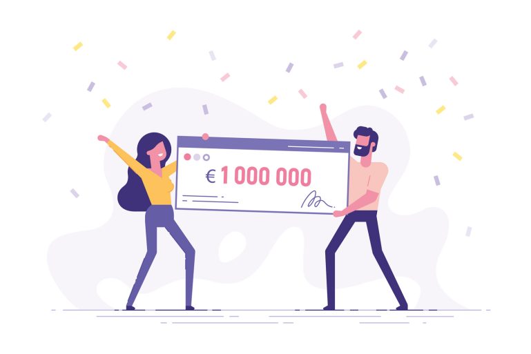 gagnants d’une loterie d’un million d’euros