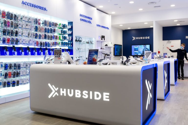 une boutique Hubside Store