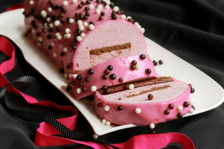 bûche glacée 