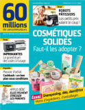 dossier de “60 Millions” sur les cosmétiques solides