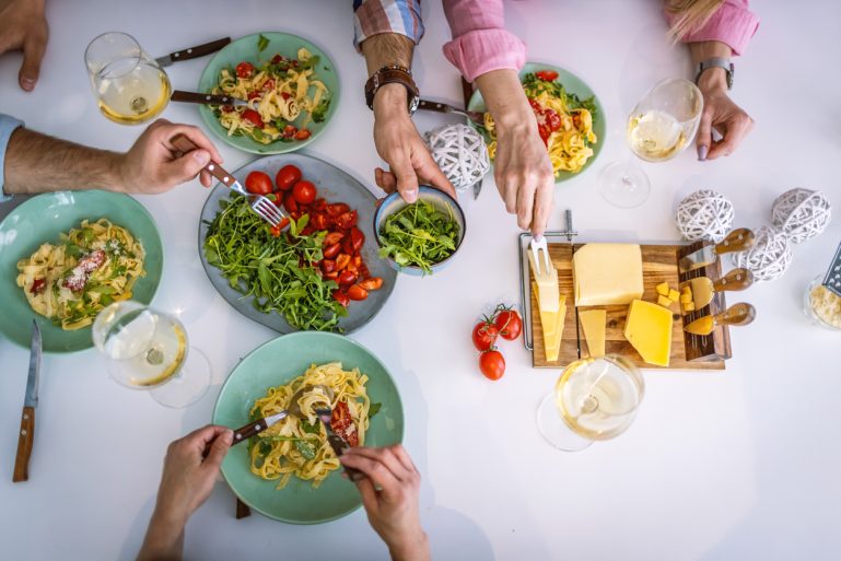 repas entre amis