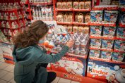 Des chocolats de Noël Kinder en rayon