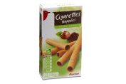 Cigarettes nappées chocolat noisette Auchan