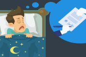 dormeur qui rêve d’une signature de contrat