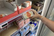 Rayon du beurre dans une grande surface