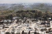 Camping brûlé