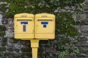 Une boite aux lettres de La Poste