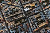 Vue aérienne d'immeubles à Paris