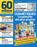 la couverture du 60 Millions de janvier 2023