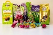 Paquets d’œufs de Pâques Révillon, Milka, Cémoi, Kinder et Ferrero