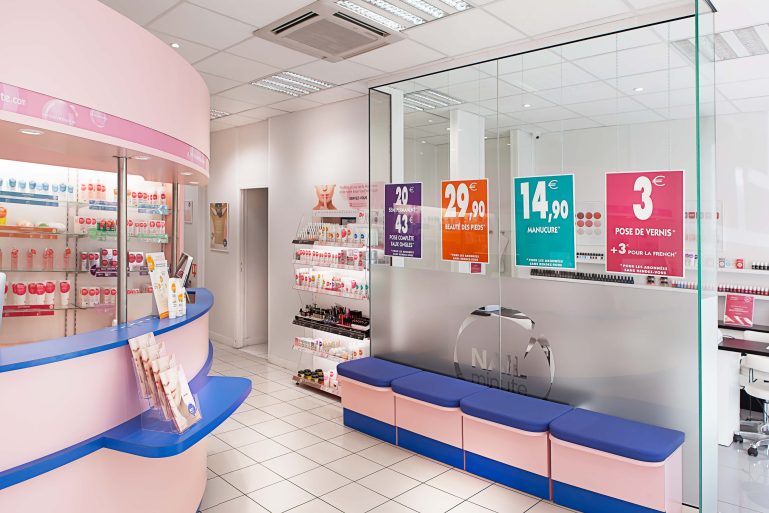 Un institut de beauté Bodyminute.