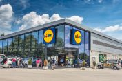 Façade d'un magasin Lidl