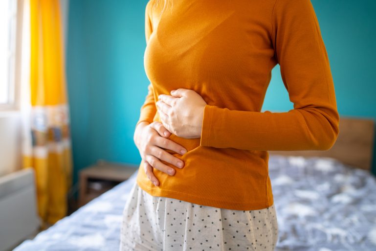 Une femme atteinte d’endométriose. 