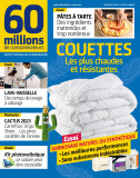 couverture de 60 Millions sur les couettes les plus chaudes