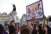 Manifestation pour le droit à l’avortement, le 28 septembre 2023 à Paris