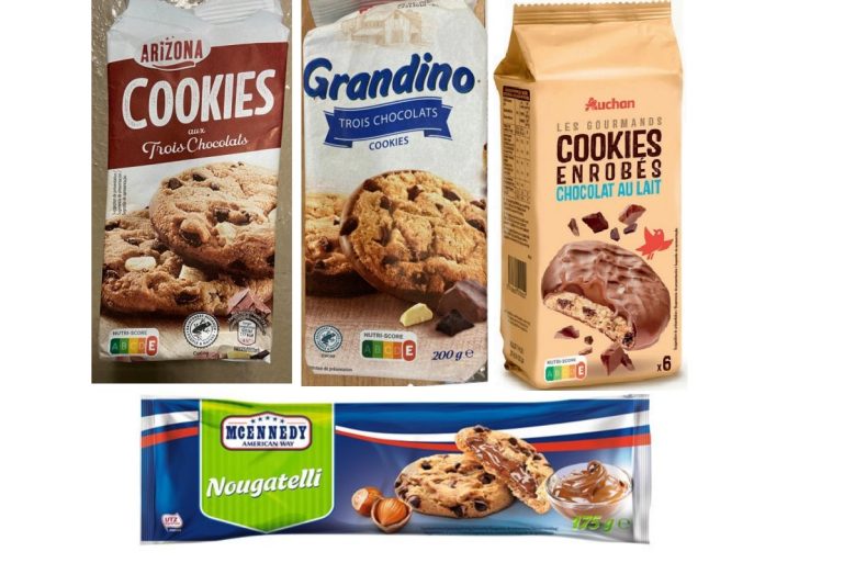 Présence de particules de métal dans des cookies de marques diverses