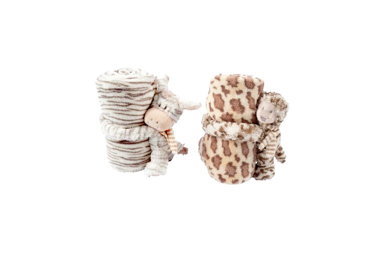 Peluche avec plaid Casa