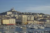 Vue aérienne de Marseille