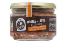 Allergène non déclaré dans la liste d'ingrédients de cette terrine au lapin Carrefour Original