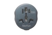 Risque de choc électrique avec cet adaptateur Marken