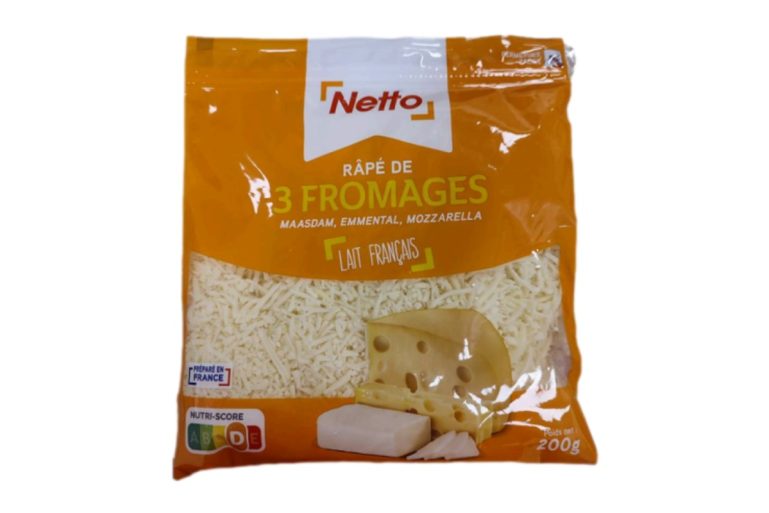Contamination par des listérias de ce fromage râpé Netto