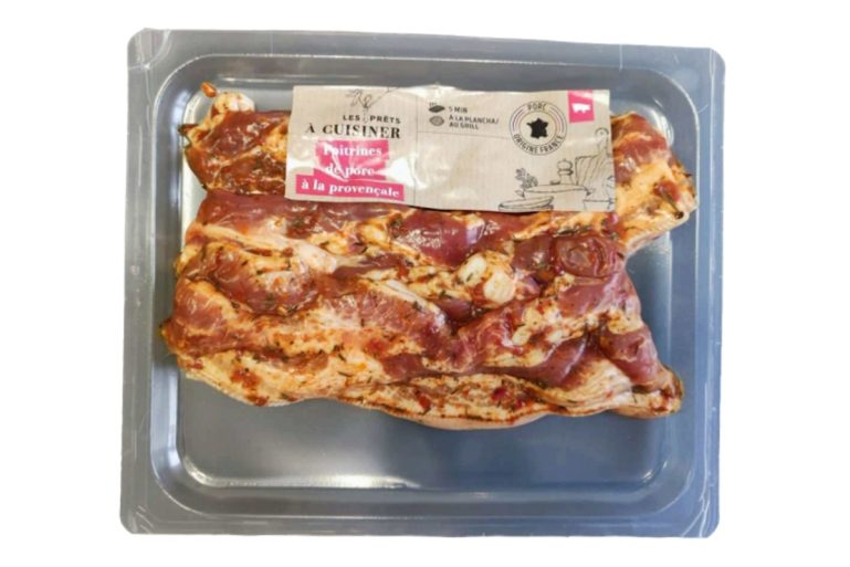 Contamination par des salmonelles de poitrine de porc Fresh et Grand Frais