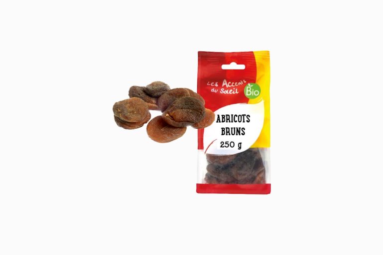 Abricots bruns secs Les accents du soleil